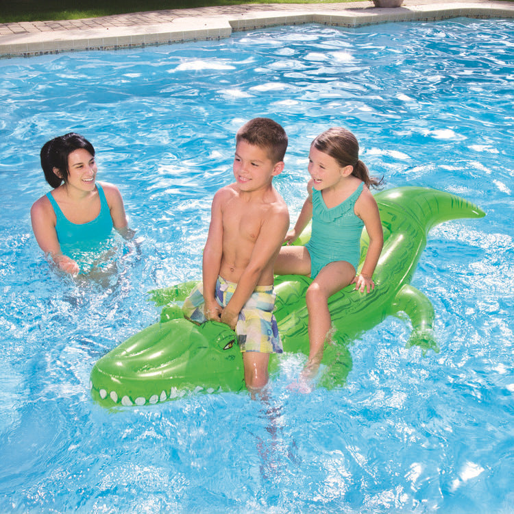 Children playing with water toys