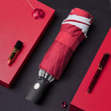 Full Automatic Reverse Umbrella Men'S Business Reflective Cloth Car Umbrella