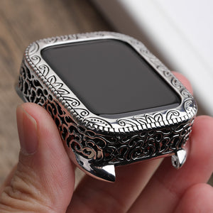 Ethnic Watch Belt Case Bezel Protective Cover