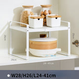 Home Fashion Retractable Kitchen Supplies Rack